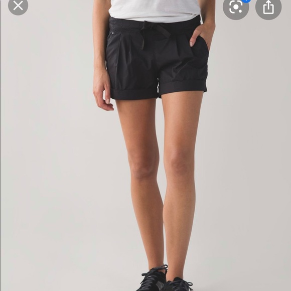 lululemon athletica Pants - Lululemon Spring Break Away Short Black